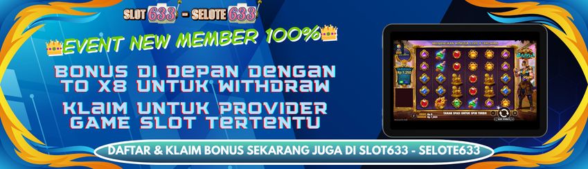 👑 EVENT SPESIAL NEW MEMBER 100% 👑