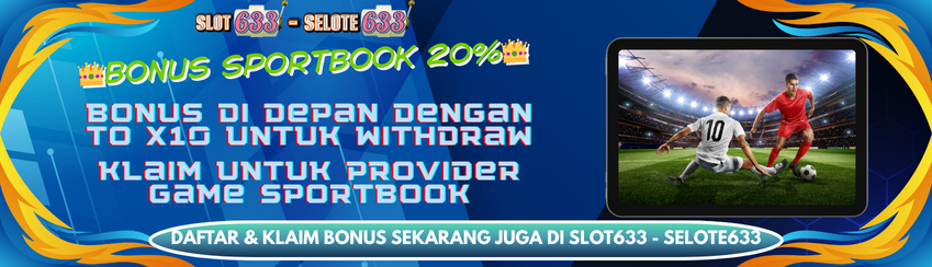 👑BONUS NEW MEMBER SPORTSBOOK 20%👑